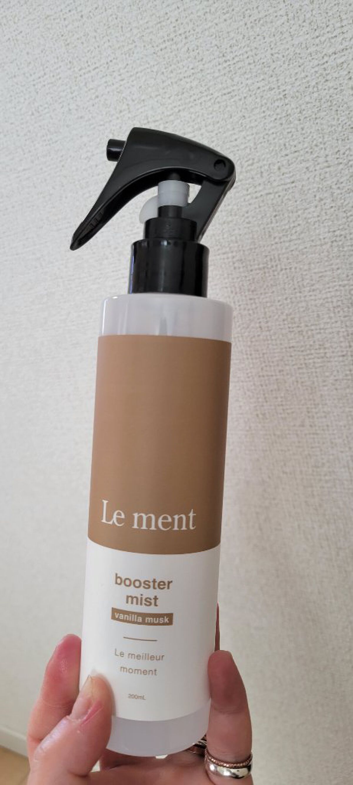 ブースターミスト/Le ment/アウトバストリートメントを使ったクチコミ（1枚目）