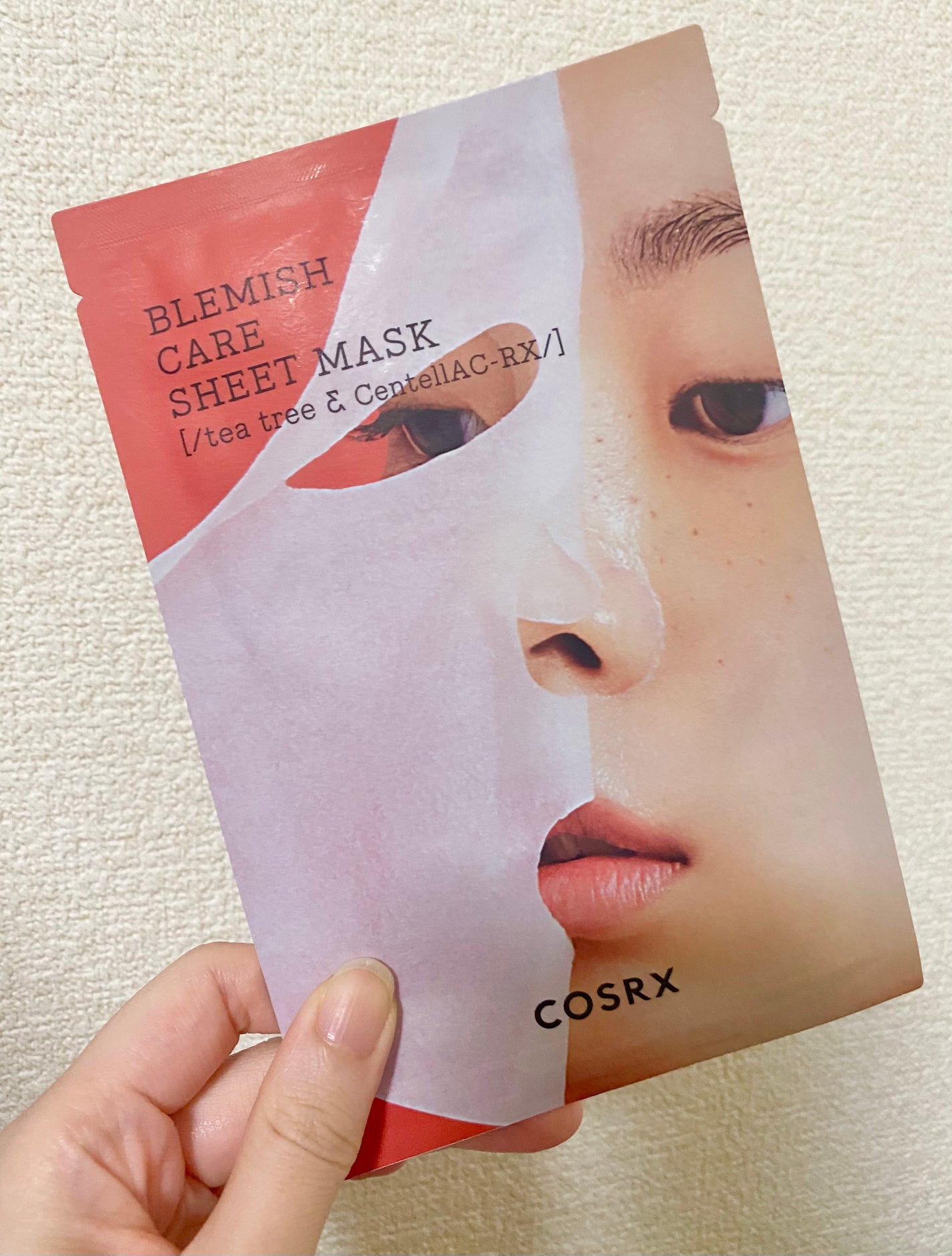 ACコレクションブレミッシュケアシートマスク/COSRX/シートマスク・パックを使ったクチコミ(1枚目)
