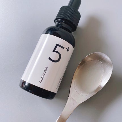 5番 白玉グルタチオンC美容液/numbuzin/美容液を使ったクチコミ(3枚目)