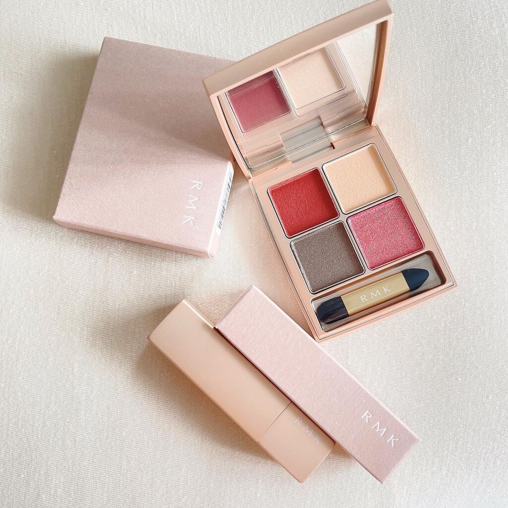 ローズウッドデイドリーム 4アイズ /RMK/アイシャドウパレットを使ったクチコミ(1枚目)