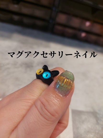 ナチュラルマグネットネイル/ネイル工房/ジェルネイルを使ったクチコミ(1枚目)