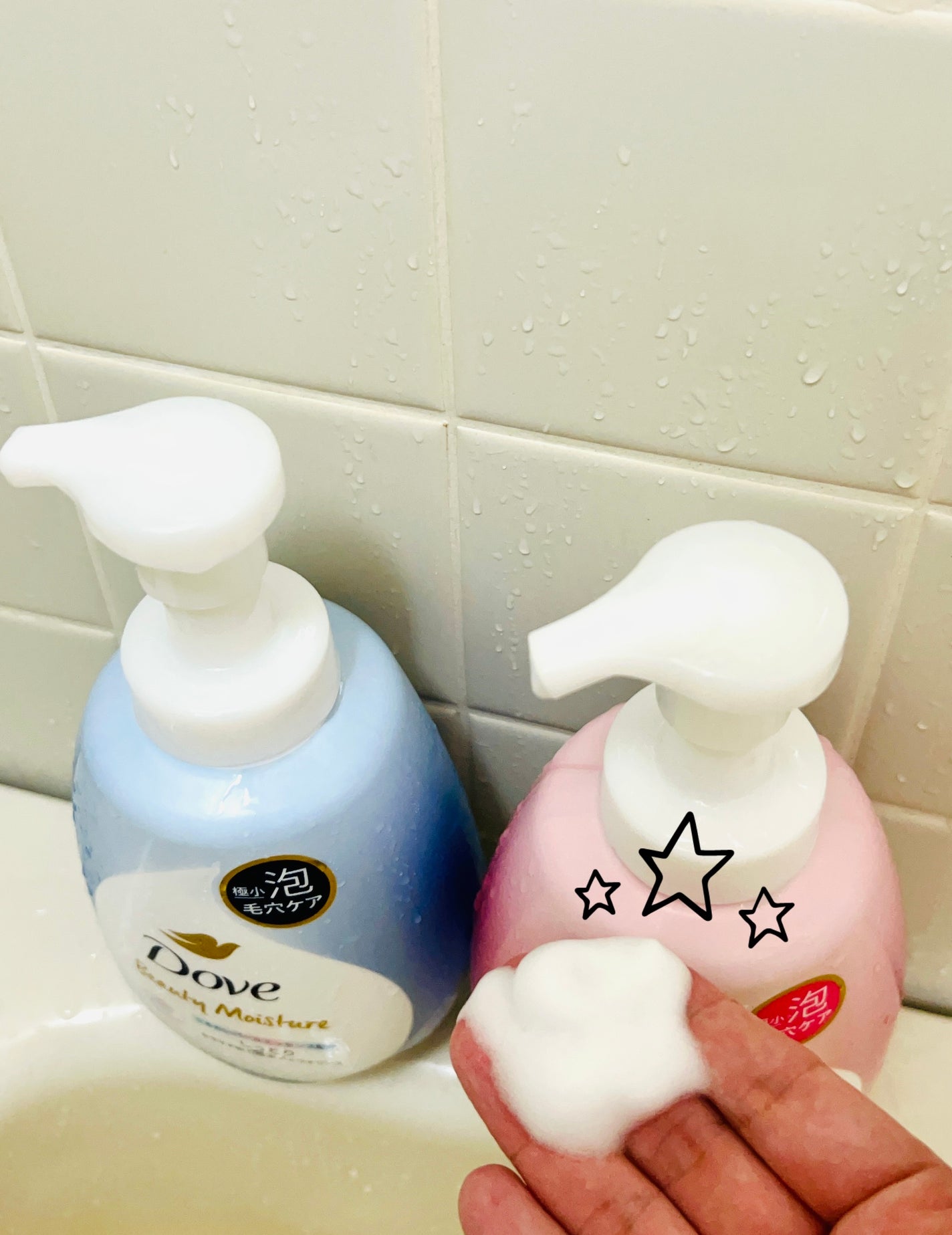 ビューティーモイスチャー 泡ボディウォッシュ しっとり/ダヴ/ボディソープを使ったクチコミ(3枚目)