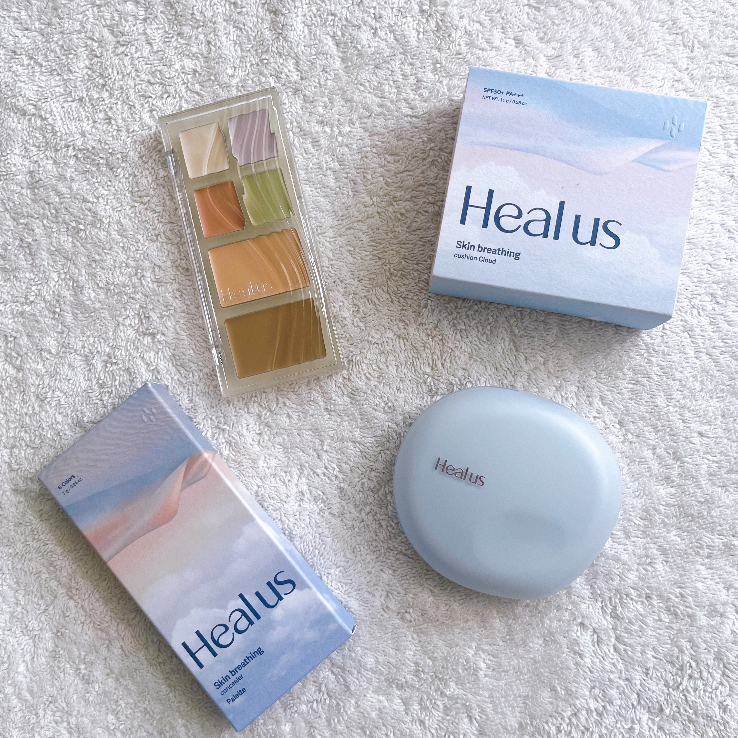 ブリージングコンシーラーパレット/Healus/パレットコンシーラーを使ったクチコミ（1枚目）