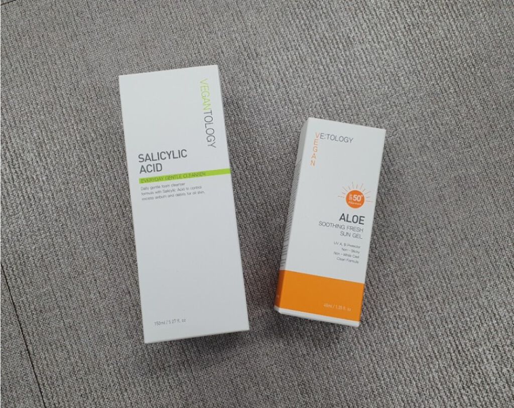 ALOE SHOOTHING FRESH SUN GEL/VEGAN TOLOGY/日焼け止めジェルを使ったクチコミ（1枚目）