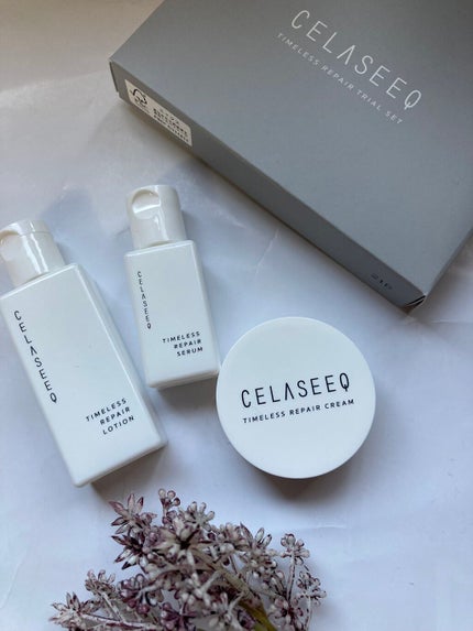 タイムレスリペア 未来肌おためしセット/CELASEEQ/スキンケアキットを使ったクチコミ(1枚目)