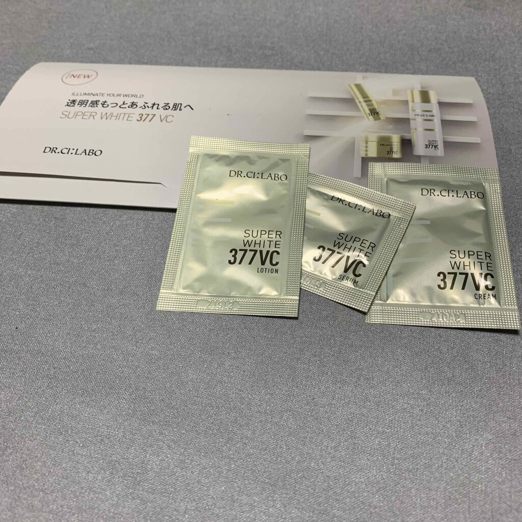 スーパーホワイト377VC/ドクターシーラボⓇ/美容液を使ったクチコミ（1枚目）