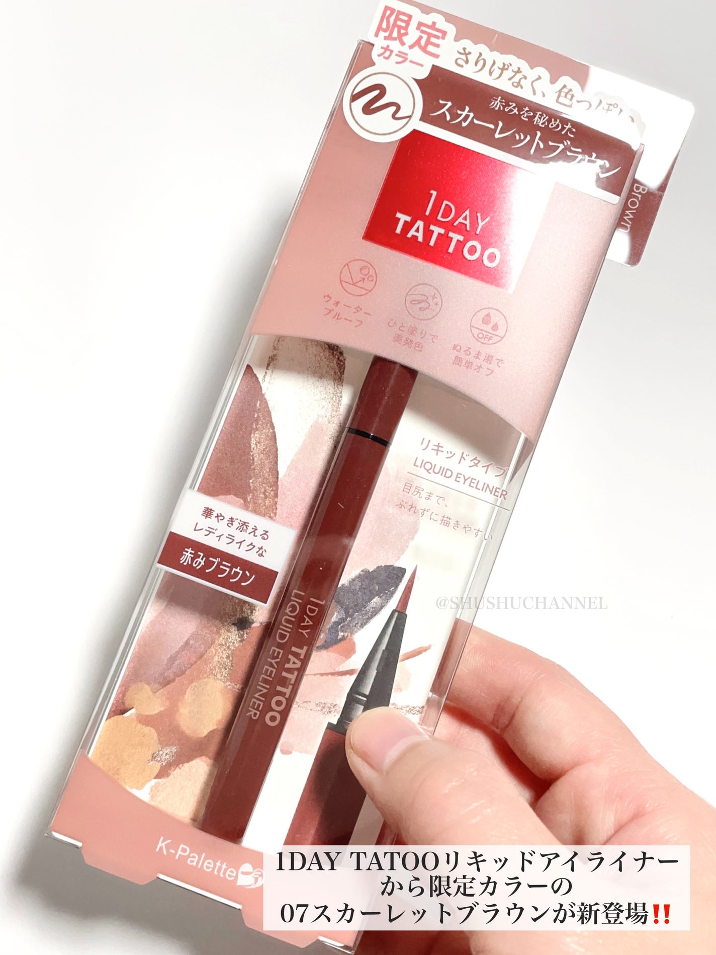 1DAY TATTOO リキッドアイライナー/K-パレット/リキッドアイライナーを使ったクチコミ(2枚目)