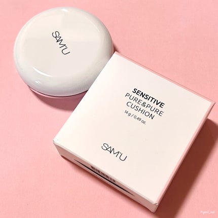 センシティブピュア&ピュアクッション/SAM'U/クッションファンデーションを使ったクチコミ(7枚目)