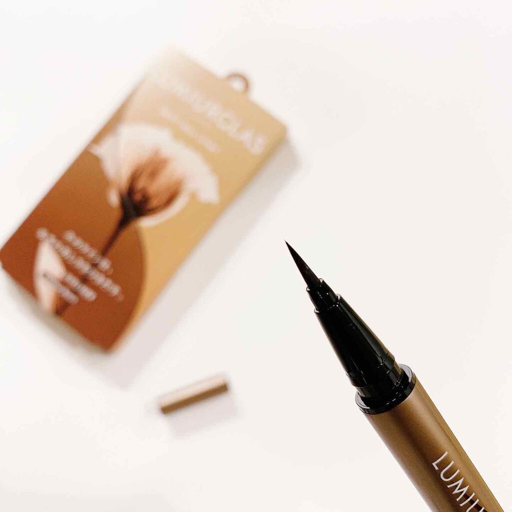 スキルレスライナー/LUMIURGLAS/リキッドアイライナーを使ったクチコミ(2枚目)