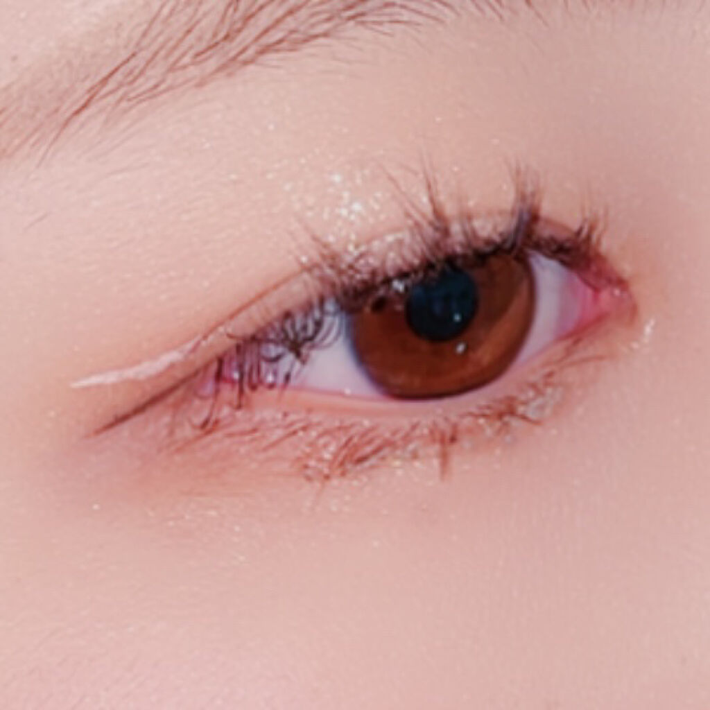 グリッターイルミネーションライナー/CipiCipi/リキッドアイライナーを使ったクチコミ（3枚目）