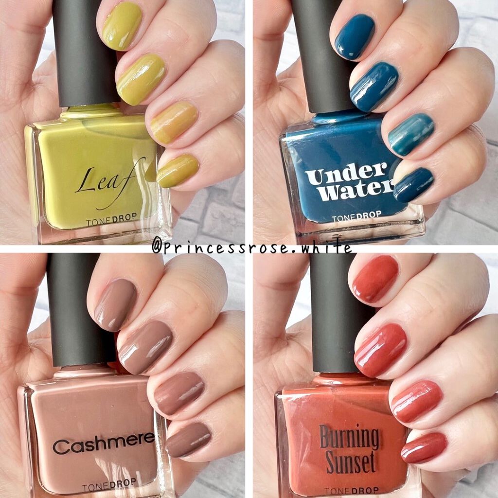 TONE DROP ネイルポリッシュ/D-UP/マニキュアを使ったクチコミ(3枚目)