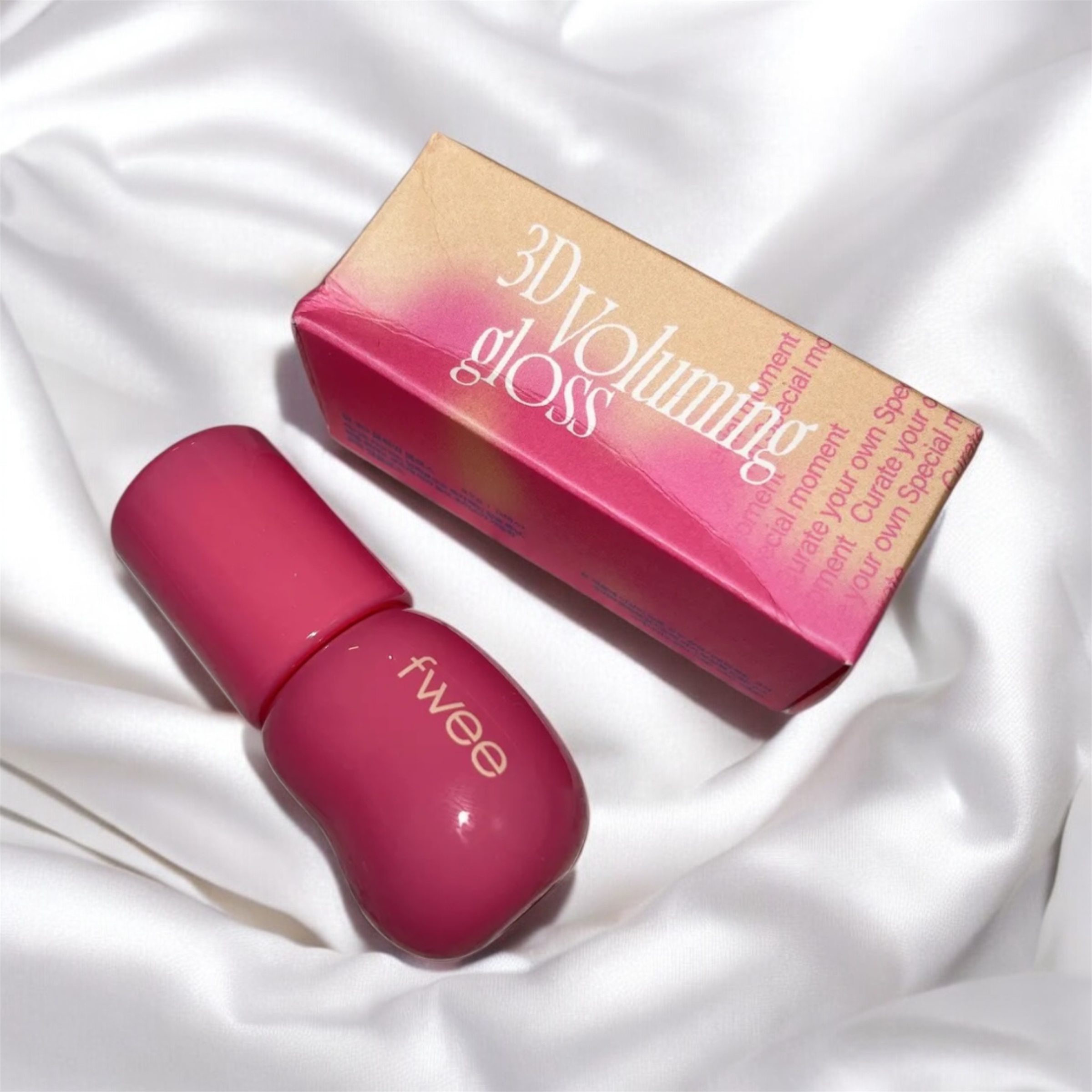 フィー 3Dボリューミンググロス/fwee/リップグロスを使ったクチコミ（1枚目）