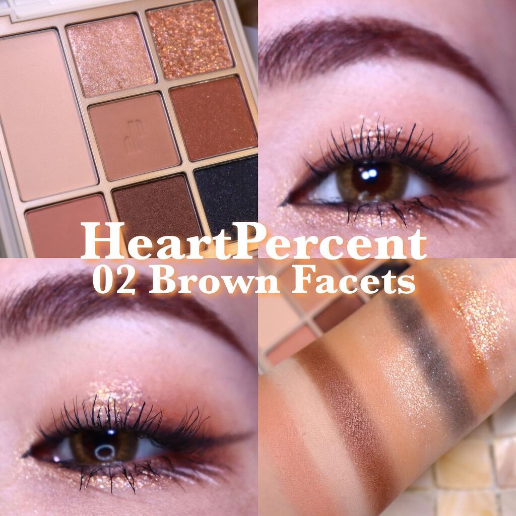 ドットオンムードアイパレット/Heart Percent/アイシャドウパレットを使ったクチコミ(1枚目)