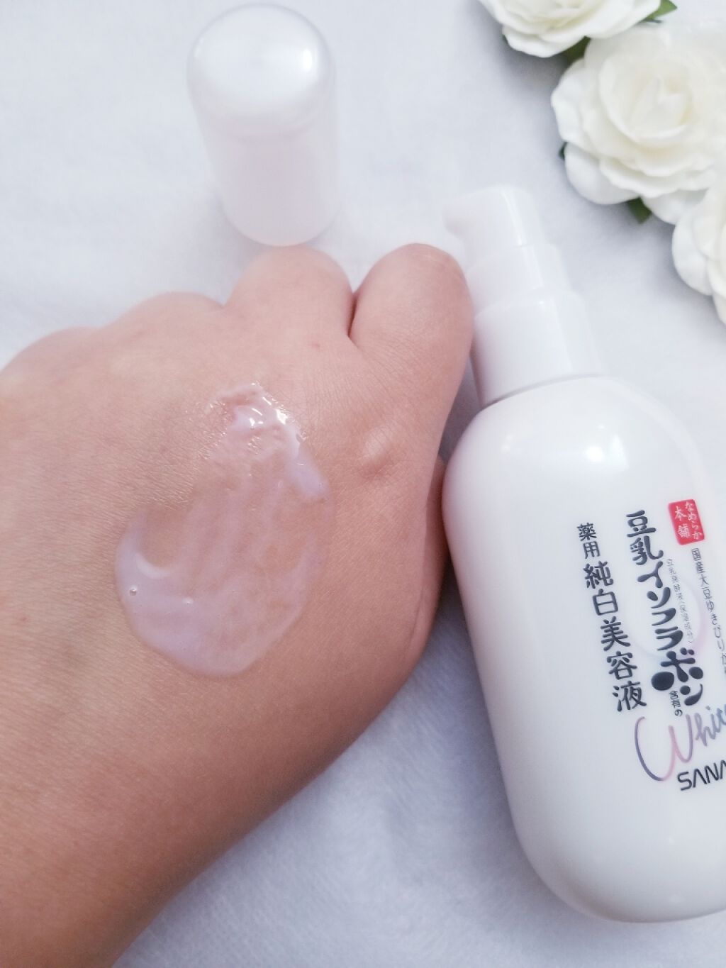 薬用美白美容液/なめらか本舗/美容液を使ったクチコミ(4枚目)