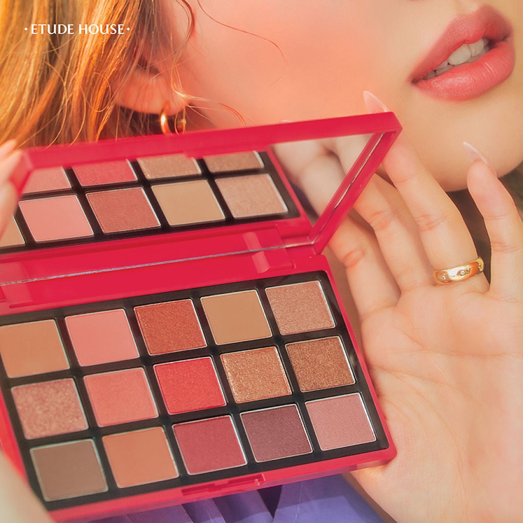 プレイカラーアイパレット ベストラブ/ETUDE/アイシャドウパレットを使ったクチコミ(3枚目)