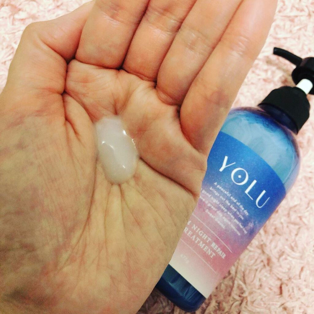 カームナイトリペアシャンプー/トリートメント/YOLU/市販シャンプーを使ったクチコミ(3枚目)