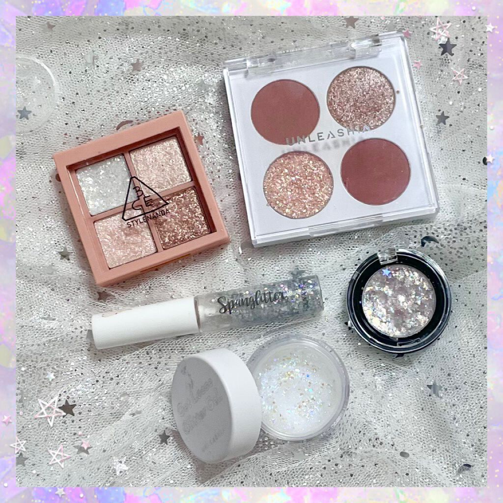 アイスパングルグリッター/HOLIKA HOLIKA/グリッターを使ったクチコミ（3枚目）