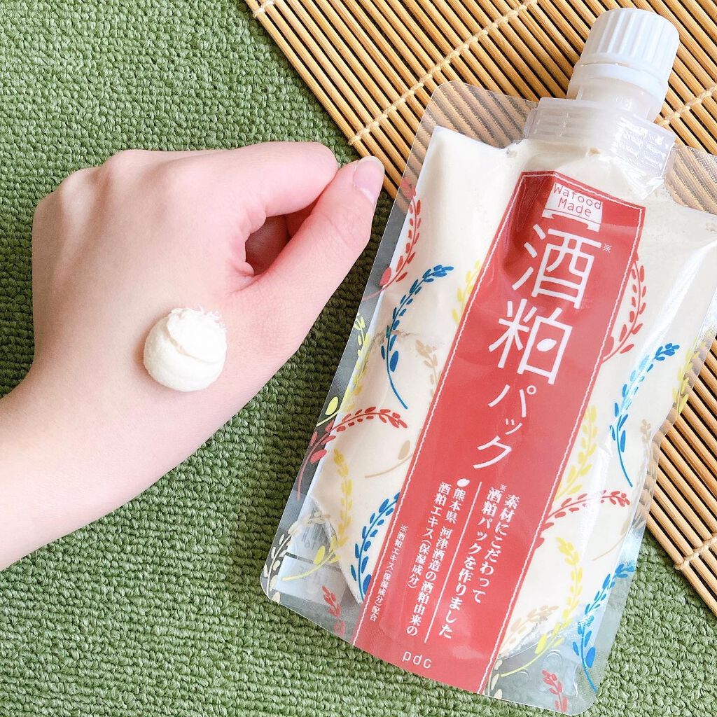 ワフードメイド　酒粕パック 170g/pdc/洗い流すパック・マスクを使ったクチコミ（2枚目）