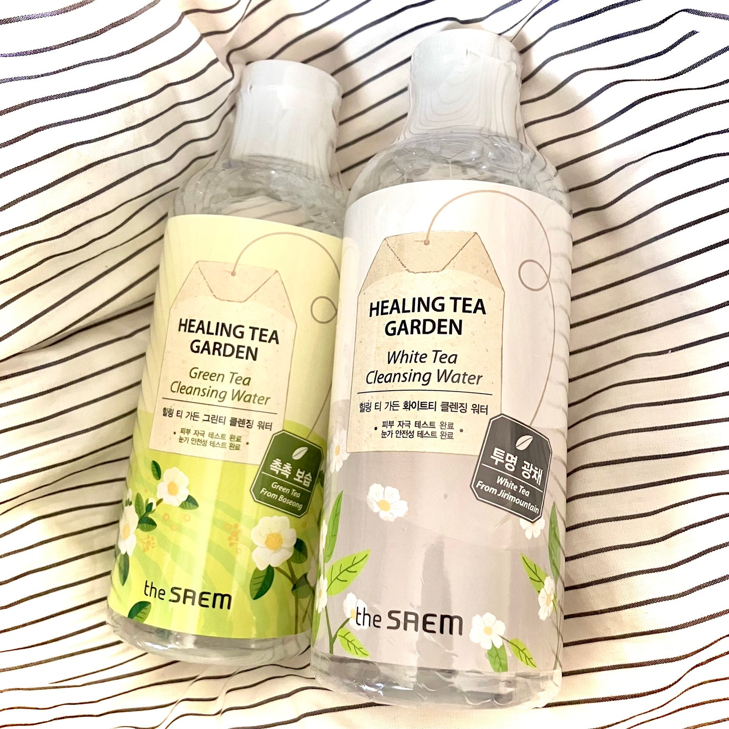 ヒーリングティ ガーデン クレンジングウォーター/the SAEM/クレンジングウォーターを使ったクチコミ(1枚目)