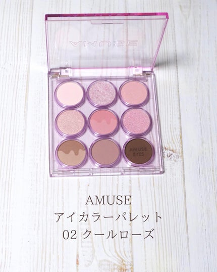 アイカラーパレット/AMUSE/アイシャドウパレットを使ったクチコミ(6枚目)