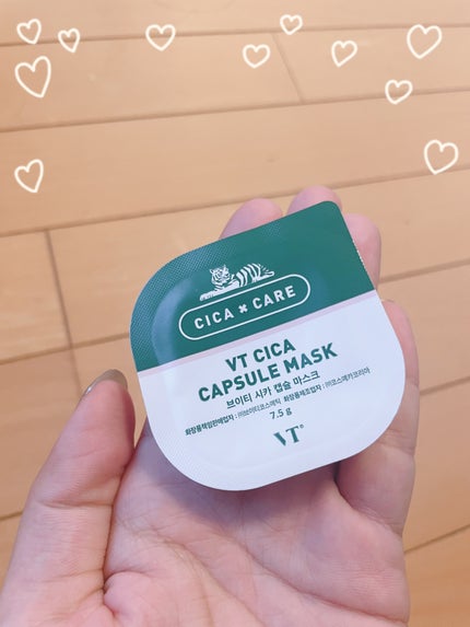 CICA カプセルマスク/VT/洗い流すパック・マスクを使ったクチコミ(1枚目)