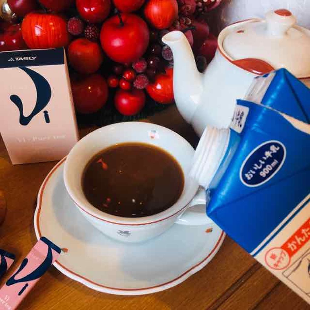 Vi-Pure tea プーアル茶エッセンス/TASLY(タスリー)/食品を使ったクチコミ（3枚目）