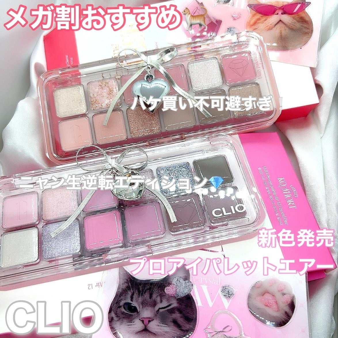 プロ アイ パレット エアー/CLIO/アイシャドウパレットを使ったクチコミ(1枚目)