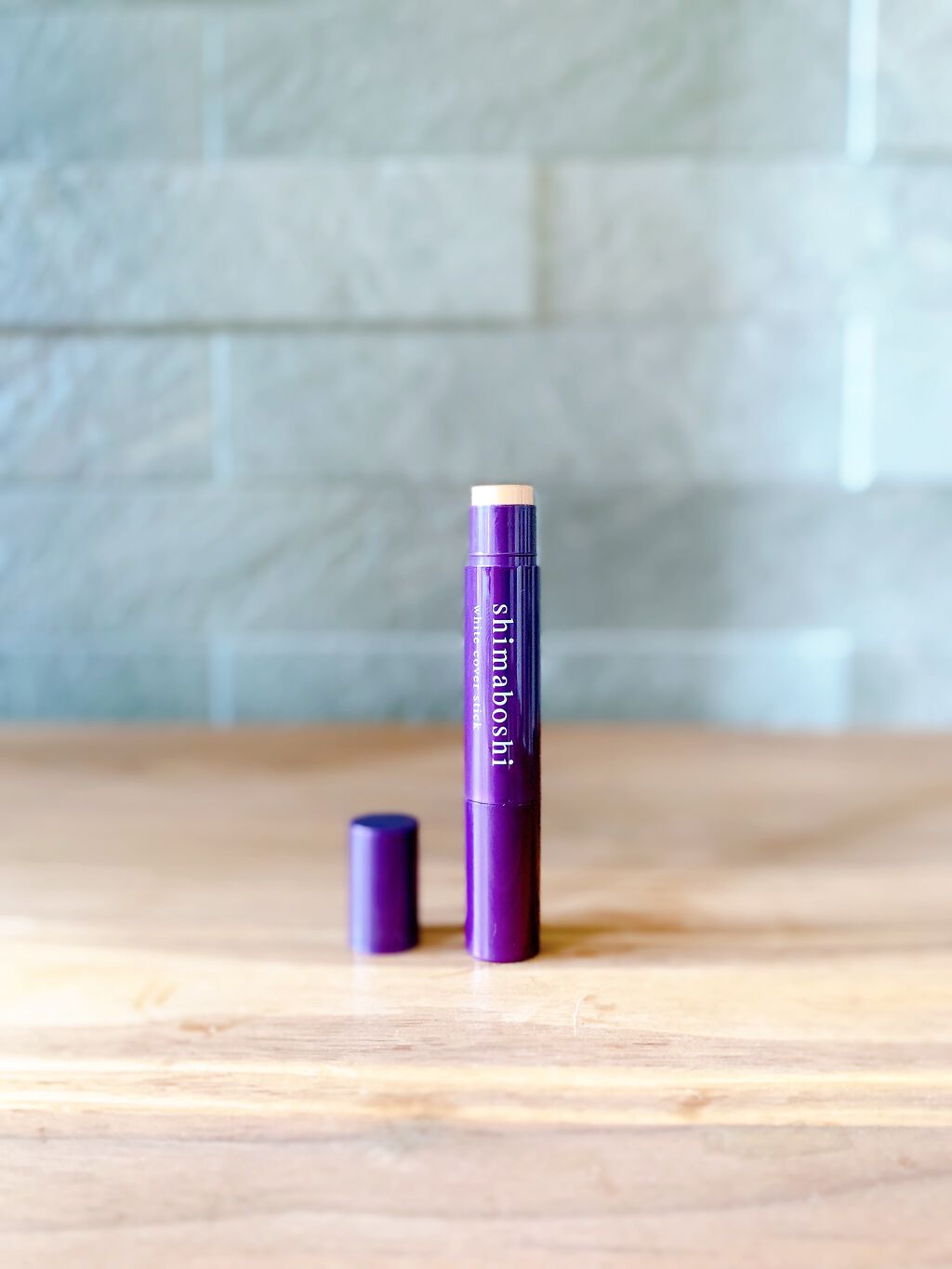 ホワイトカバースティック/shimaboshi/化粧下地を使ったクチコミ(2枚目)