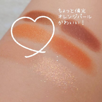 アイカラーパレット/heme/アイシャドウパレットを使ったクチコミ(4枚目)