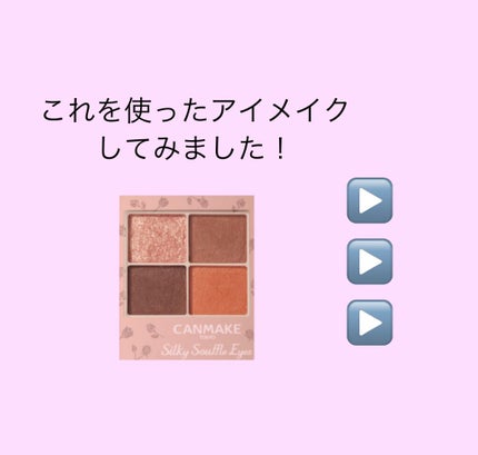 シルキースフレアイズ(マットタイプ)/キャンメイク/アイシャドウパレットを使ったクチコミ(3枚目)