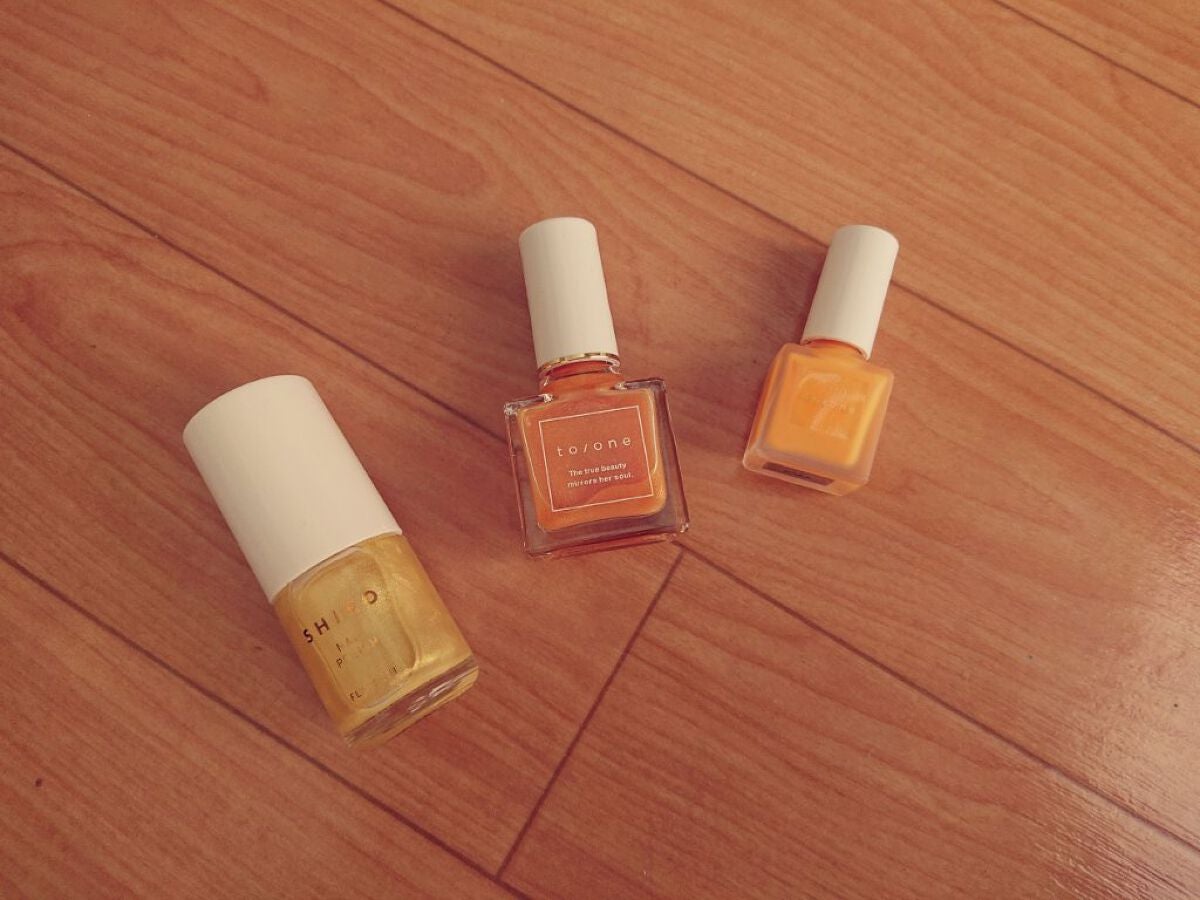 亜麻ネイル/SHIRO/マニキュアを使ったクチコミ(1枚目)