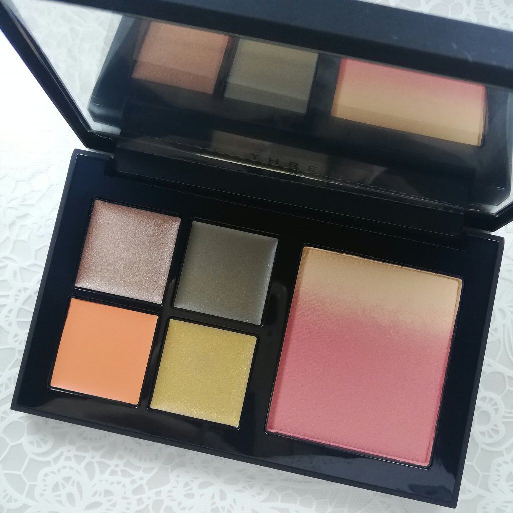 アンジェリックメタリックパレット/THREE/メイクアップキットを使ったクチコミ（2枚目）