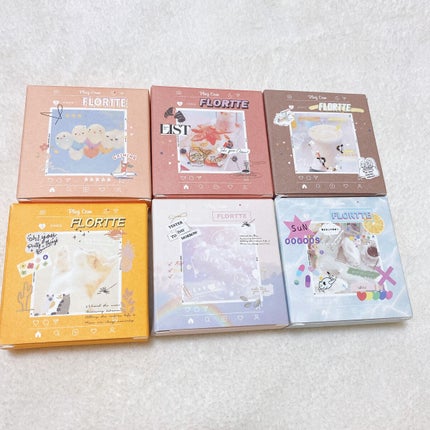 モーメントブログ4色アイシャドウ/FLORTTE/アイシャドウパレットを使ったクチコミ(1枚目)