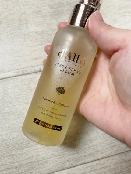 ダルバ ホワイトトリュフファーストスプレーセラム/ダルバ/ミスト状化粧水を使ったクチコミ(3枚目)