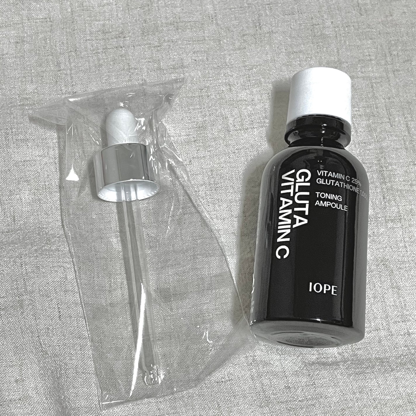 グルタ ビタミンC トーニング アンプル/IOPE/美容液を使ったクチコミ(2枚目)