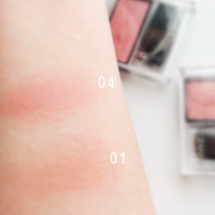 チークブラッシュ/CEZANNE/パウダーチークを使ったクチコミ(4枚目)