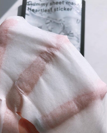 弱酸性pHシートマスク ドクダミフィット/Abib /シートマスク・パックを使ったクチコミ(4枚目)