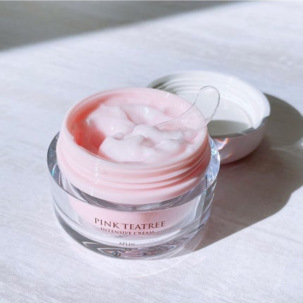 ピンクティーツリークリーム/APLIN/フェイスクリームを使ったクチコミ(3枚目)