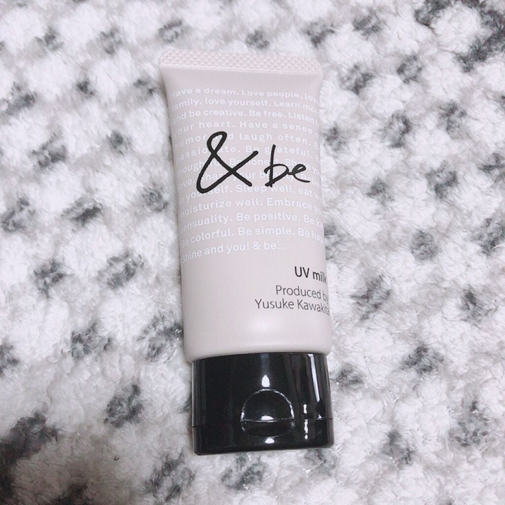 UVミルク/&be/日焼け止め・UVケアを使ったクチコミ(1枚目)