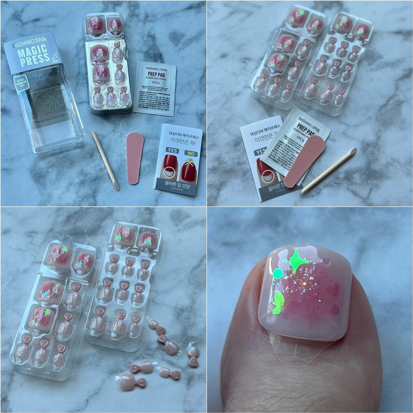 MAGIC PRESS FOOT/DASHINGDIVA MAGICPRESS/ネイルシールを使ったクチコミ(4枚目)