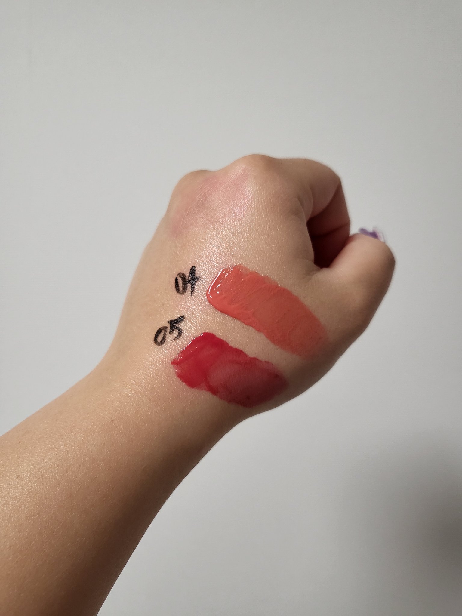 ピュアグラスティント 101 RUBY CURRANT/TWINKLE POP/リップティントを使ったクチコミ（2枚目）