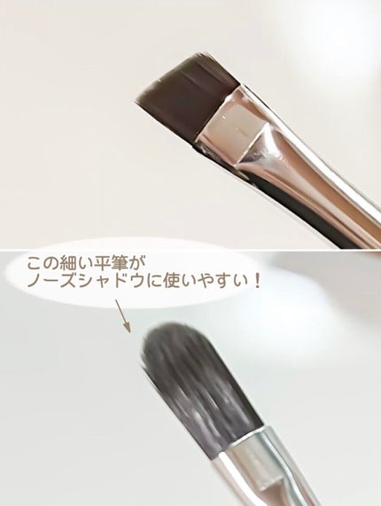 ノーズ&アイブロウパウダー/CEZANNE/パウダーアイブロウを使ったクチコミ(4枚目)