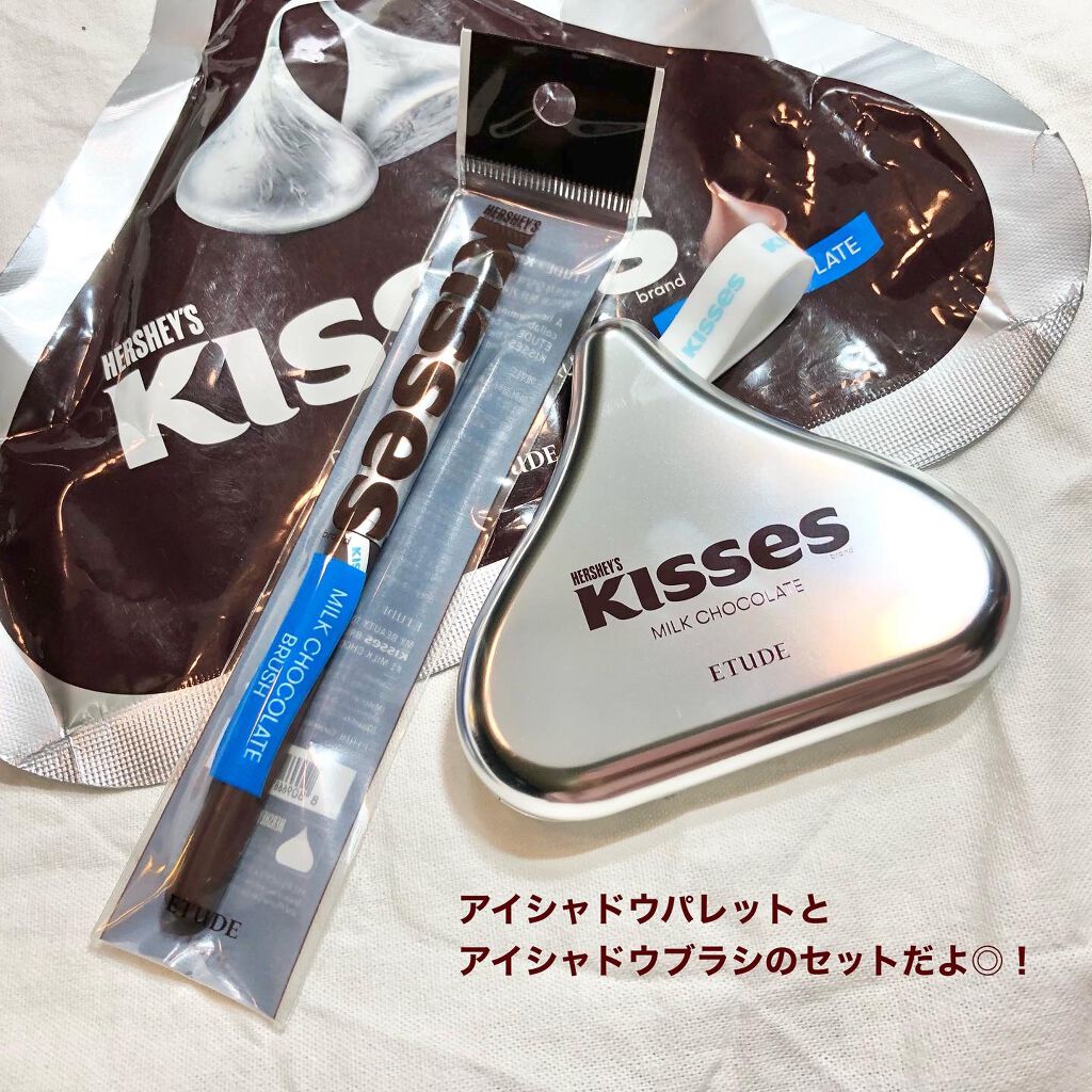 キスチョコレート プレイカラーアイズ ミルク/ETUDE/アイシャドウパレットを使ったクチコミ（2枚目）