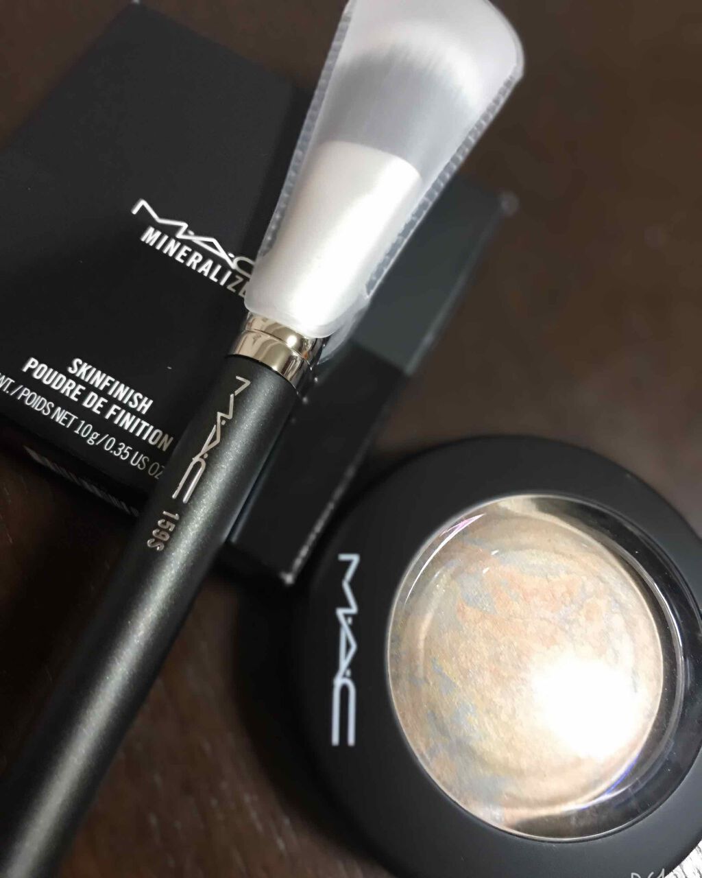 fresh_rouge_pp3m on LIPS 「MACのハイライトやっぱり最高だ❤️鼻筋とか綺麗に見えるし写真..」(1枚目)