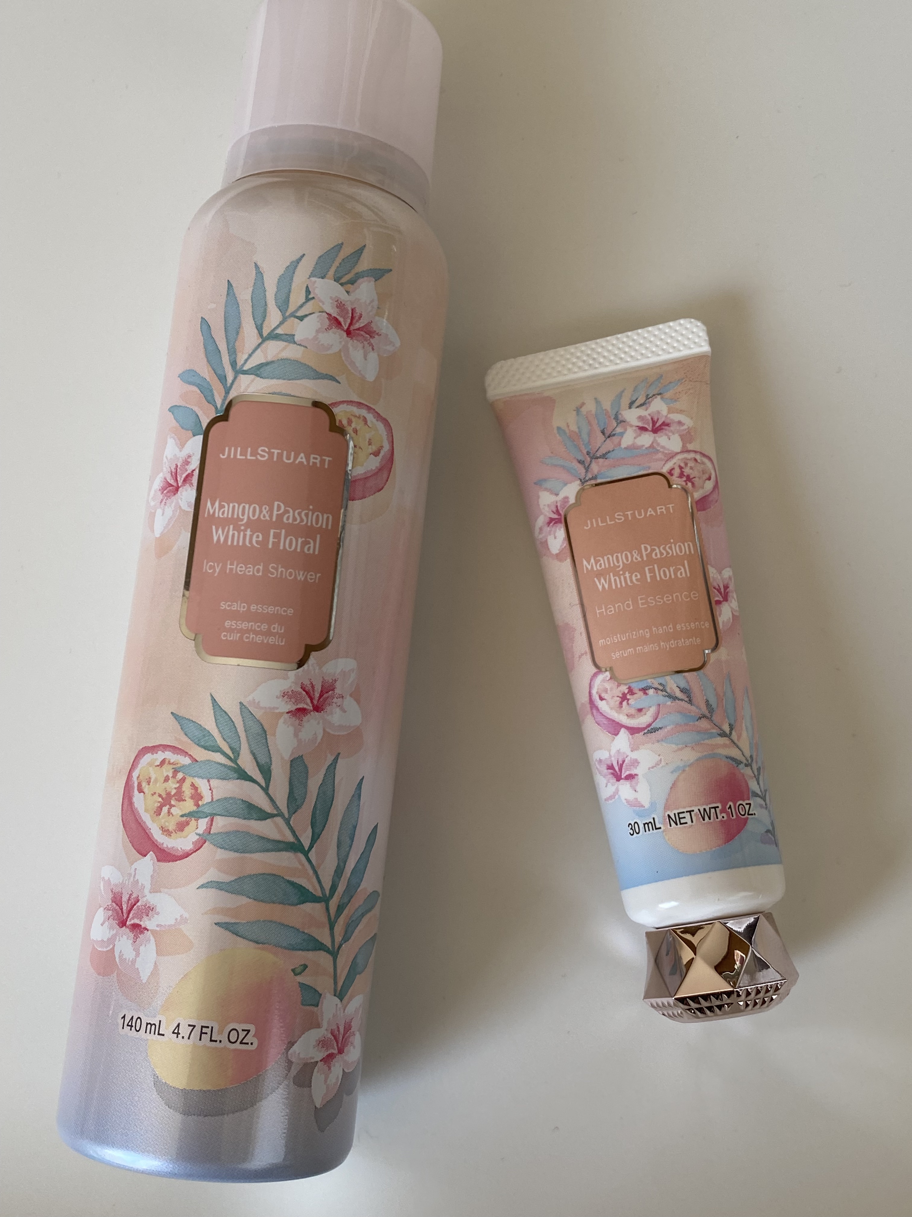 アイシーヘッドシャワー マンゴー& パッション ホワイトフローラル /JILL STUART/頭皮ローションを使ったクチコミ（1枚目）
