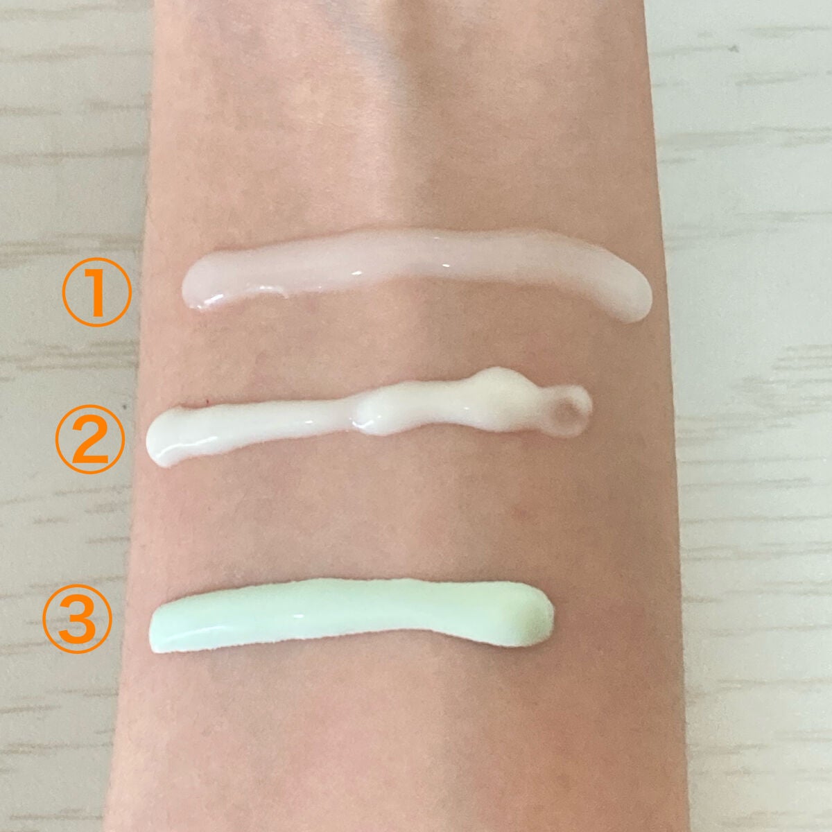 モイスチャージェル/スキンアクア/日焼け止めジェルを使ったクチコミ(3枚目)