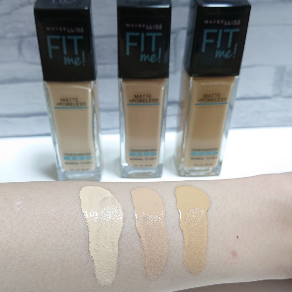 フィットミーリキッドファンデーション/MAYBELLINE NEW YORK/リキッドファンデーションを使ったクチコミ(2枚目)