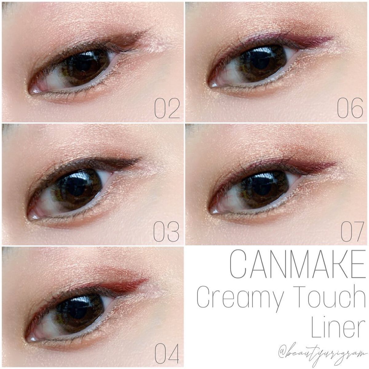 クリーミータッチライナー/キャンメイク/ジェルアイライナーを使ったクチコミ（3枚目）