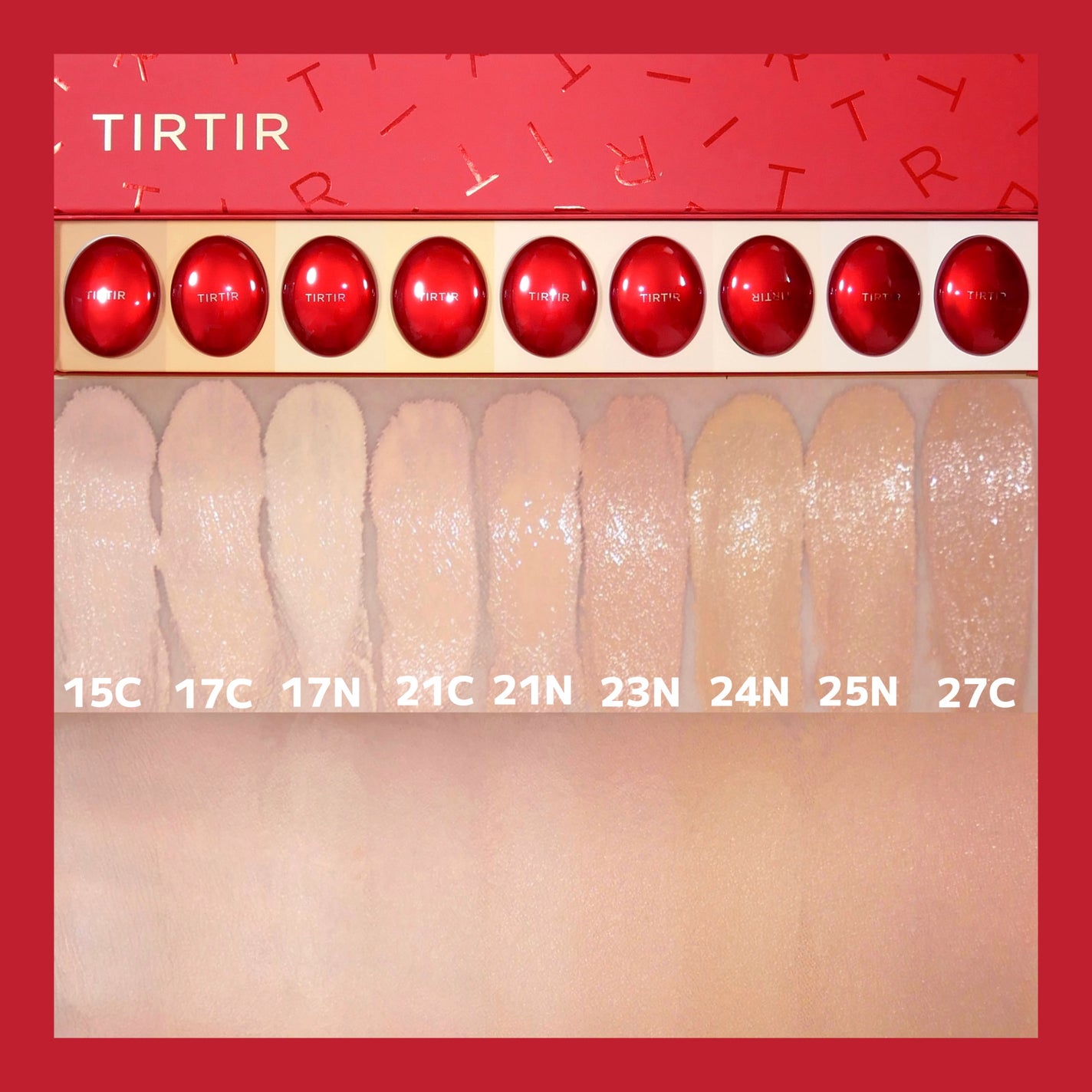 マスク フィット レッド クッション/TIRTIR(ティルティル)/クッションファンデーションを使ったクチコミ(3枚目)