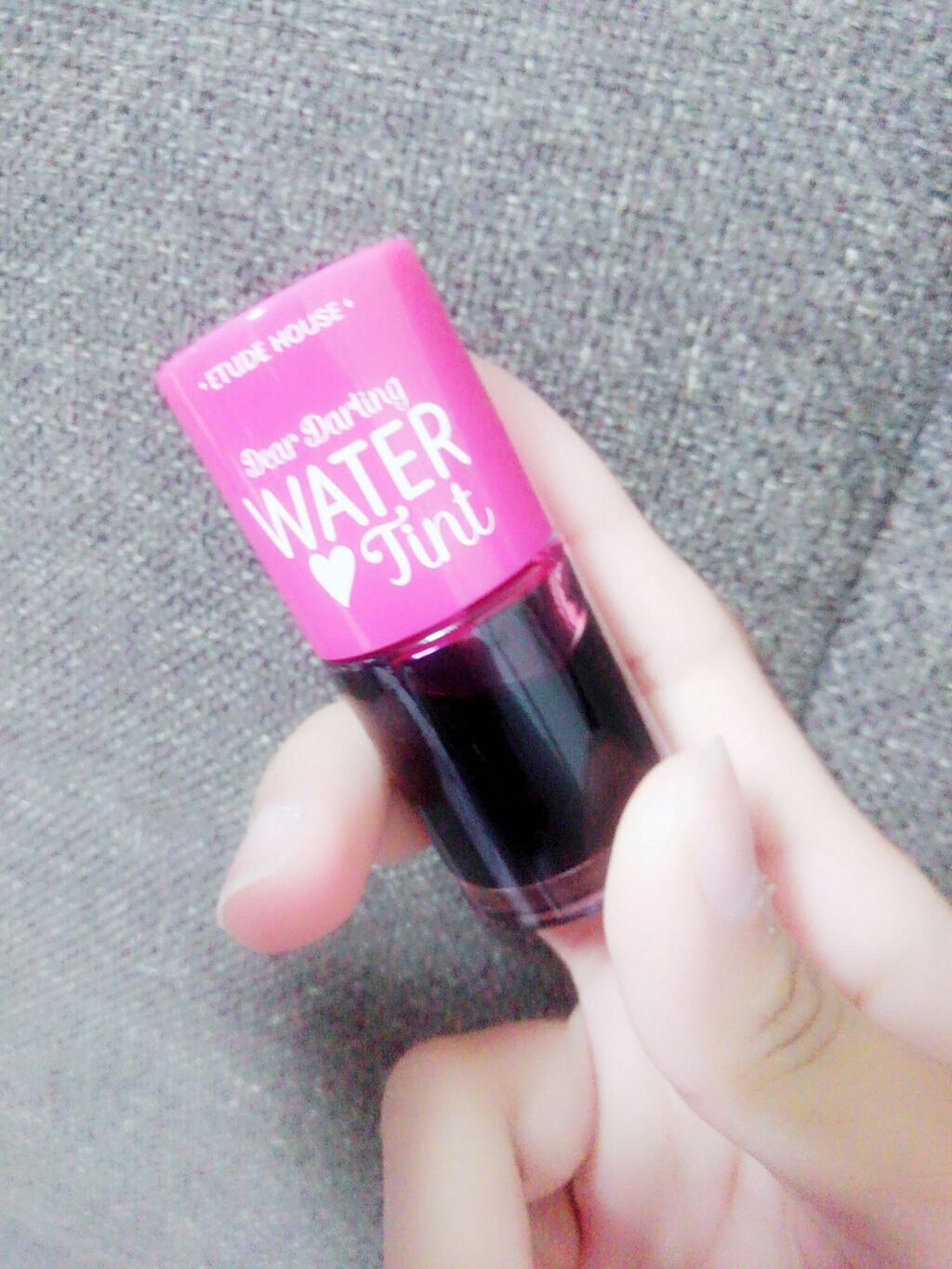 ウォーターティント/ETUDE/リップグロスを使ったクチコミ（1枚目）